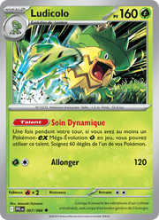 Ludicolo 007/130 Pokémon Flammes Fantasmagoriques (ME02)