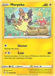 Morpeko 35/73 Pokémon Destinées Radieuses (SHF)