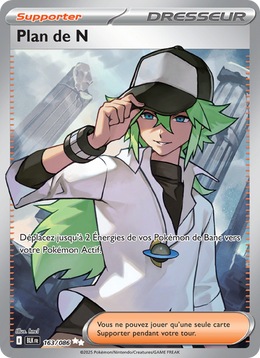 Plan de N 163/86 — Pokémon Foudre Noire (BLK)
