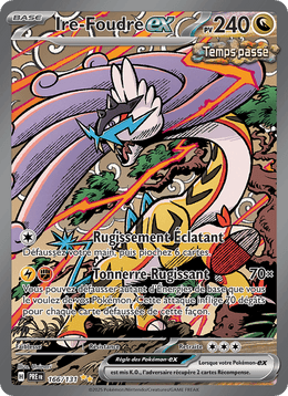 Ire-Foudre-ex 166/180 Pokémon Évolutions Prismatiques (EV8.5)