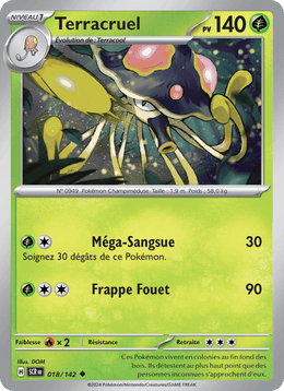 Terracruel 018/175 Pokémon Couronne Stellaire (EV07)