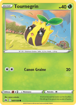 Tournegrin 007/160 Pokémon Zénith Suprême (CRZ)