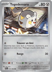 Togedemaru 073/130 Pokémon Flammes Fantasmagoriques (ME02)
