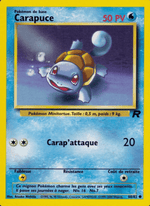 Carapuce 68/83 Pokémon Team Rocket (RO)