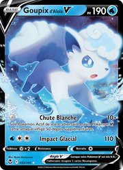 Goupix d'Alola V 033/245 — Pokémon Tempête Argentée (SIT)