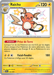 Raichu - Raichu - Destinées de Paldea 132