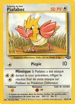 Piafabec 62/64 Pokémon Jungle (JU)
