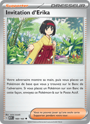 Invitation d'Erika 160/207 Pokémon 151 (MEW)
