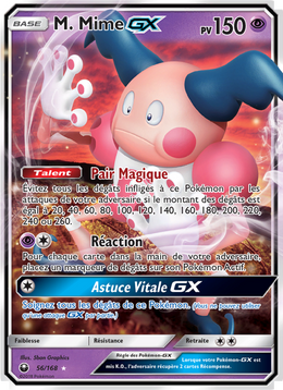 M. Mime GX 56/183 — Pokémon Tempête Céleste (CES)