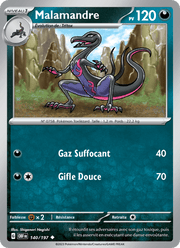 Malamandre 140/230 Pokémon Flammes Obsidiennes (EV03)