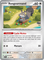 Rongourmand 151/258 Pokémon Écarlate et Violet (EV01)