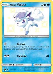 Goupix d’Alola SV8/94 — Pokémon Destinées Occultes Coffre Étincelant (SMA)