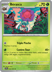 Bérasca 014/252 Pokémon Étincelles Déferlantes (EV08)