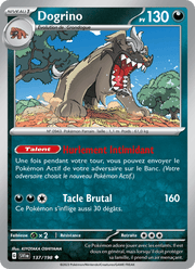 Dogrino 137/258 Pokémon Écarlate et Violet (EV01)