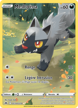 Medhyèna GG33/160 Pokémon Zénith Suprême (CRZ)