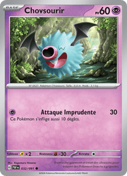 Chovsourir 032/245 Pokémon Destinées de Paldea (EV4.5)