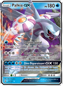 Palkia GX 20/146 — Pokémon Lumière Interdite (FLI)