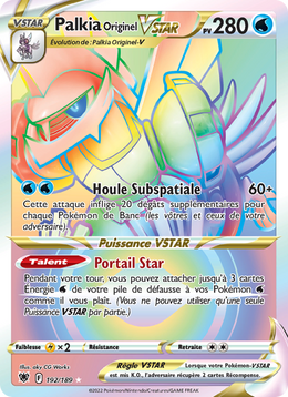 Palkia Originel VSTAR 192/246 — Pokémon Astres Radieux (ASR)