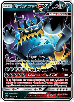 Engloutyran GX 63/125 — Pokémon Invasion Carmin (CIN)