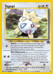 Togepi 30/53 Pokémon Wizards Black Star Promos (WBSP)