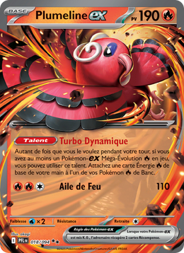 Plumeline-ex - Oricorio ex - Flammes Fantasmagoriques 018