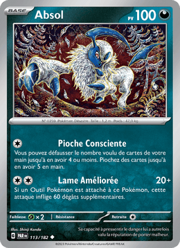 Absol 113/266 Pokémon Faille Paradoxe (EV04)