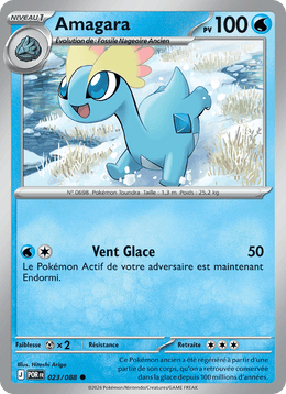 Amagara 023/124 Pokémon Équilibre Parfait (ME03)