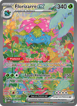 Florizarre-ex - Venusaur ex - 151 198