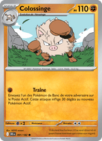 Colossinge 091/244 Pokémon Rivalités Destinées (EV10)