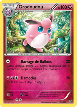 Grodoudou 90/146 — Pokémon XY (XY)