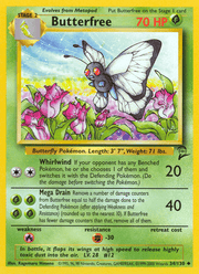 Butterfree 34/130 Pokémon Base Set 2 (B2)
