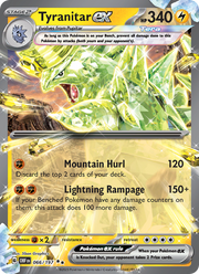 Tyranocif-ex 066/230 — Pokémon Flammes Obsidiennes (EV03)