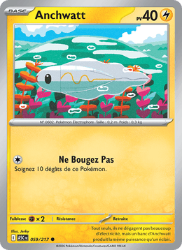 Anchwatt 059/295 Pokémon Héros Transcendants (ME2.5)