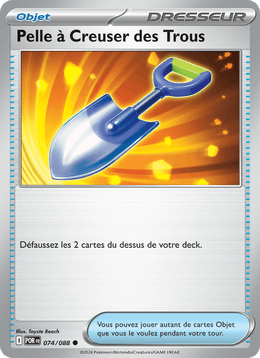Pelle à Creuser des Trous 074/124 Pokémon Équilibre Parfait (ME03)