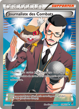 Journaliste des Combats 109/114 — Pokémon Poings Furieux (FFI)