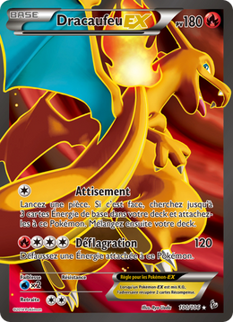 Dracaufeu EX 100/110 — Pokémon Étincelles (FLF)