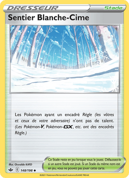 Sentier Blanche-Cime 148/233 Pokémon Règne de Glace (CRE)