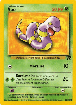 Abo 56/83 Pokémon Team Rocket (RO)