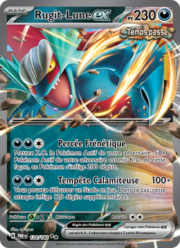 Rugit-Lune-ex - Roaring Moon ex - Faille Paradoxe 124