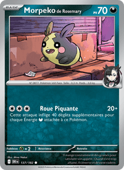 Morpeko de Rosemary 137/244 Pokémon Rivalités Destinées (EV10)