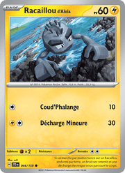 Racaillou d'Alola 044/190 Pokémon Aventures Ensemble (EV09)