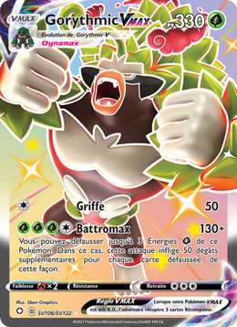 Gorythmic VMAX SV106/195 — Pokémon Destinées Radieuses (SHF)