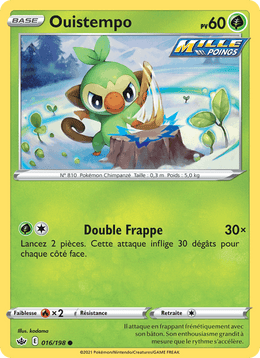 Ouistempo 16/233 Pokémon Règne de Glace (CRE)