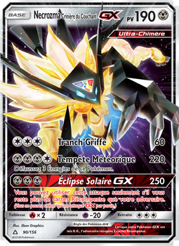 Necrozma Crinière du Couchant GX 90/173 — Pokémon Ultra-Prisme (UPR)