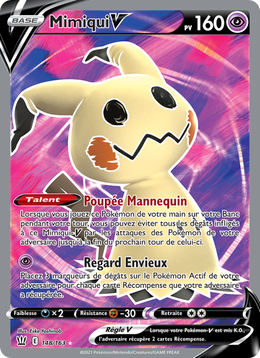 Mimiqui V 148/183 — Pokémon Styles de combat (BST)