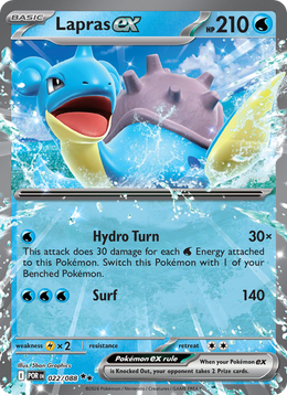 Lokhlass-ex 22/88 — Pokémon Équilibre Parfait (ME03)