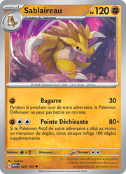 Sablaireau 028/207 Pokémon 151 (MEW)