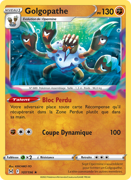 Golgopathe 107/247 — Pokémon Origine Perdue (LOR)