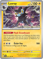 Luxray 071/279 Pokémon Évolutions à Paldea (EV02)
