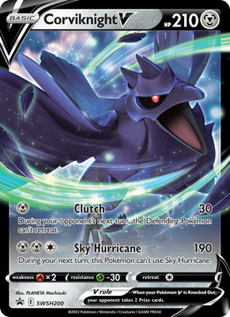Corvaillus V SWSH200/PROMO — Pokémon Promo Épée et Bouclier (SWSHP)